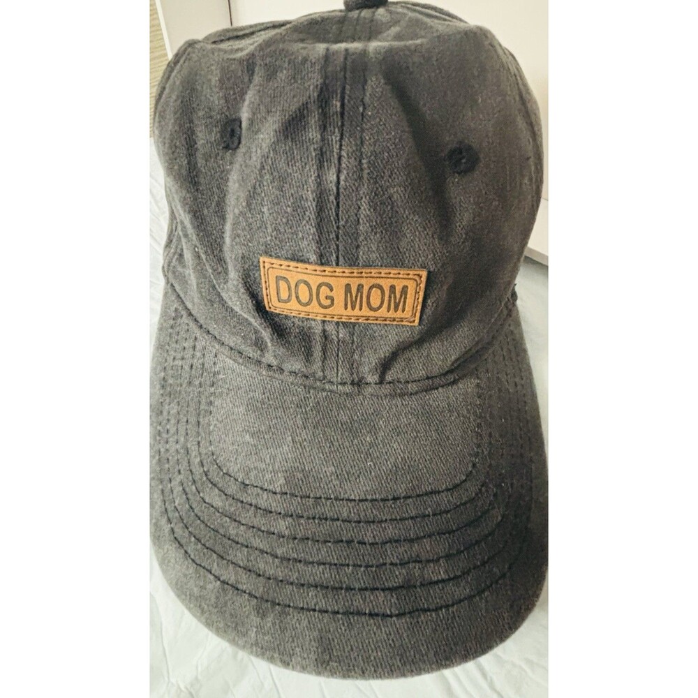 Dog Mom Hat Adjustable  Basbeball Cap Distressed  Vntg. Cap Gitfs for Dog Lovers